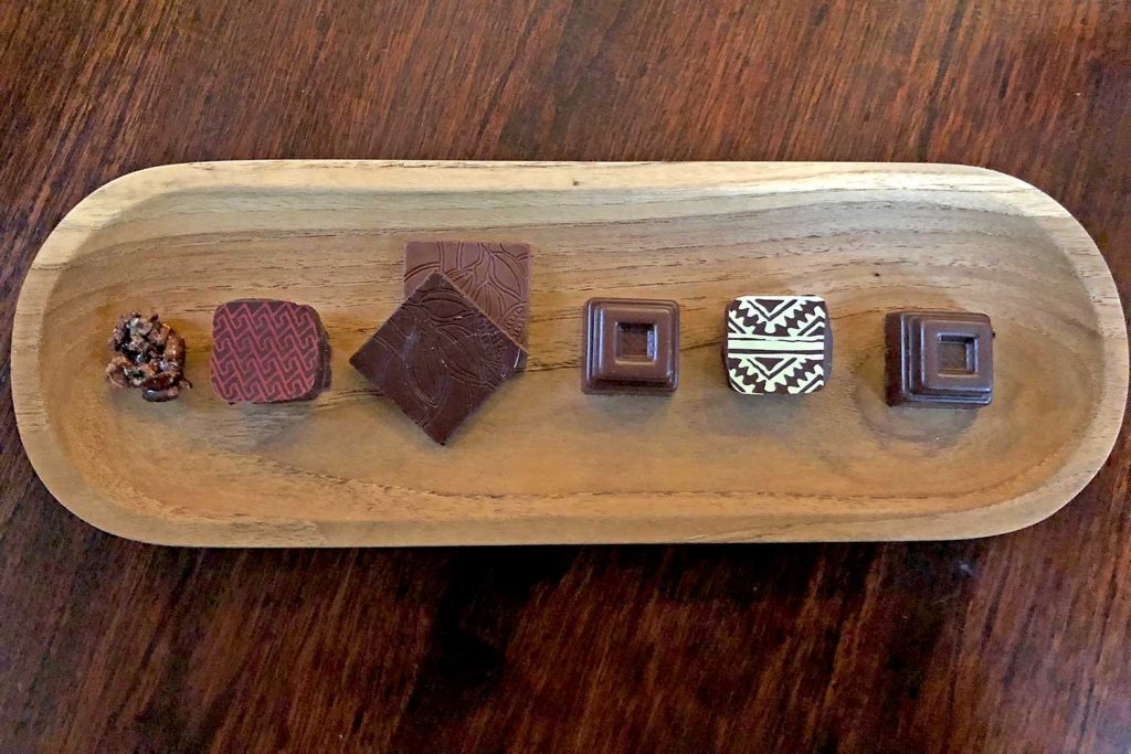 chocolate samples