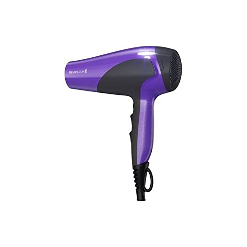 Remington Damage Protection Hair Dryer with Ceramic + Ionic + Tourmaline Technology, Black, 3 Piece Set
