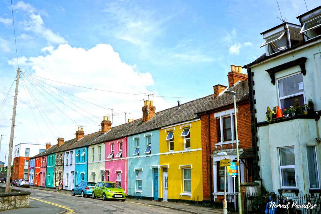 colorful houses Nettleton Road gloucester