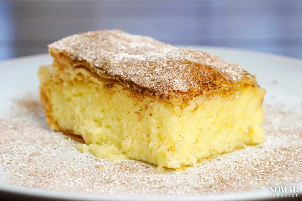 Greek Desserts: Bougatsa (Breakfast Pastry) –Μπουγάτσα