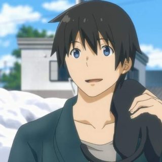 anime guy with black hair