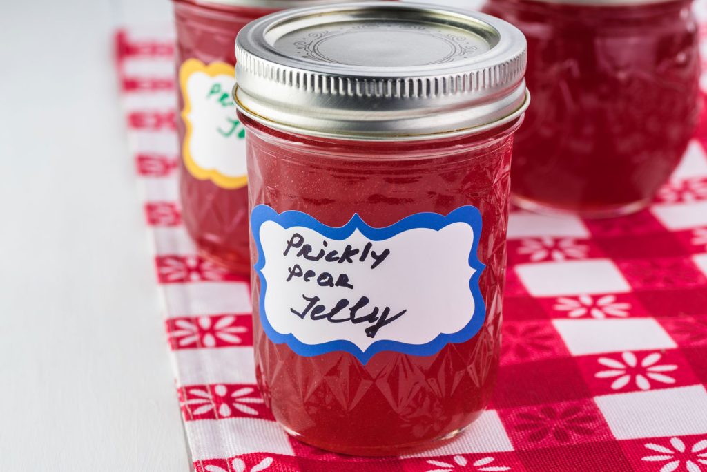 Prickly Pear Jelly Jars