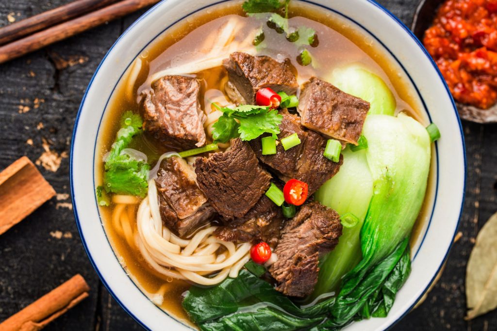  red braised beef noodle soup