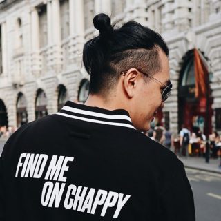 asian man bun