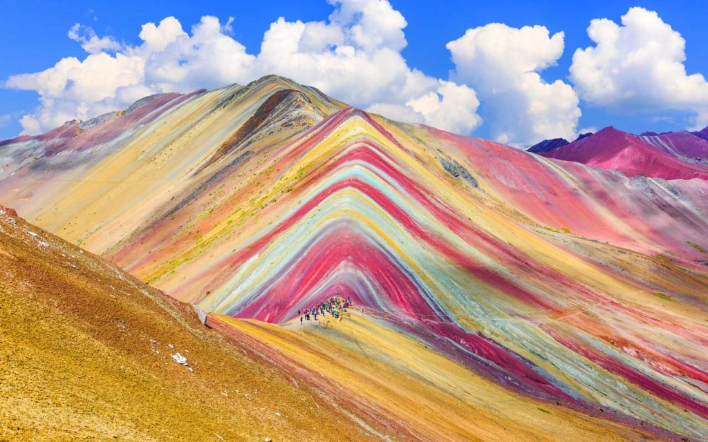 Rainbow Mountain (Montana de Siete Colores), Vinicunca, Cusco Region, Peru