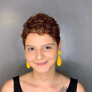 curly pixie hair