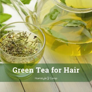 green tea for hair