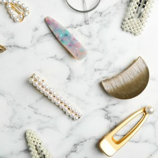 various hair clips