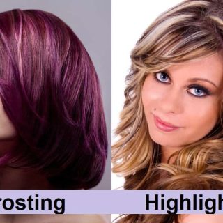 Difference Between Frosted Hair and Highlights