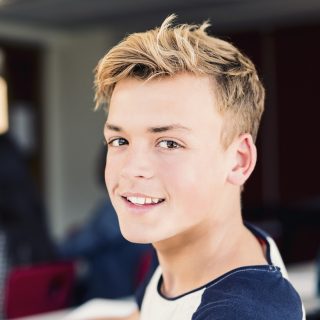 haircut for blonde boys