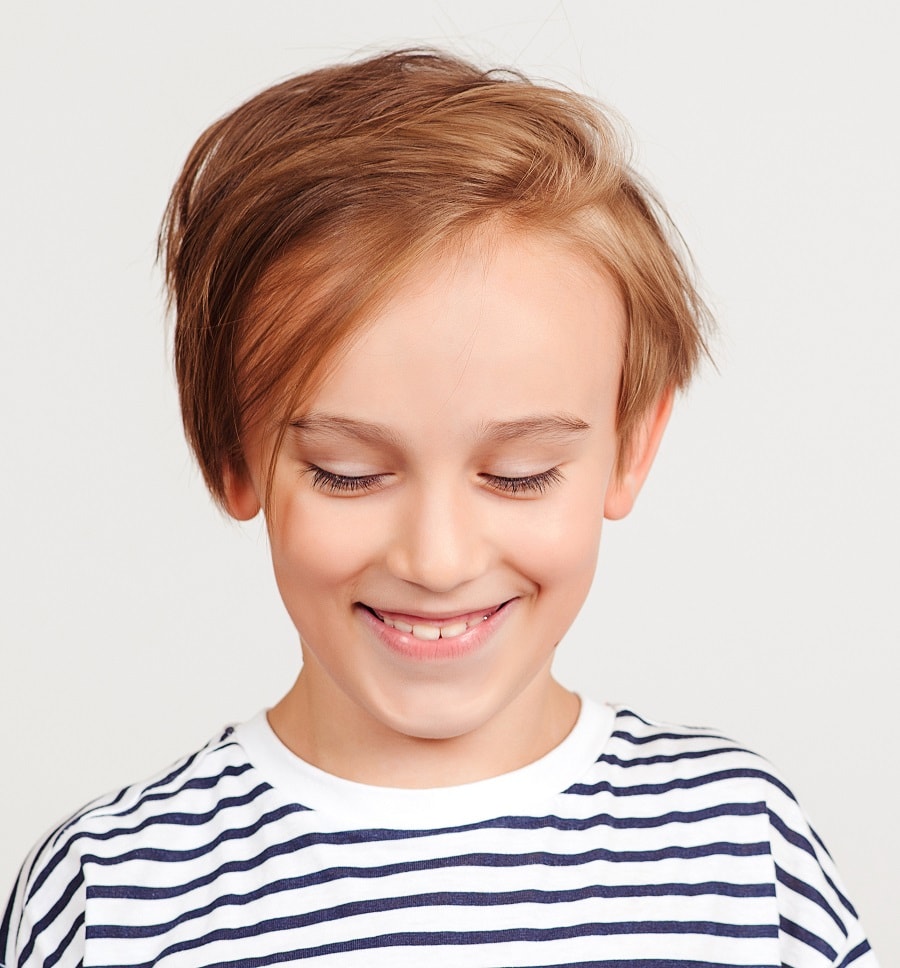 haircut for little boy with straight fine hair
