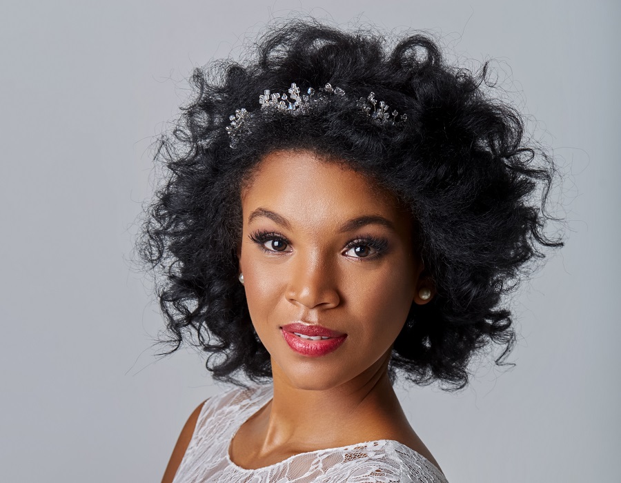 wedding hairstyle for black women