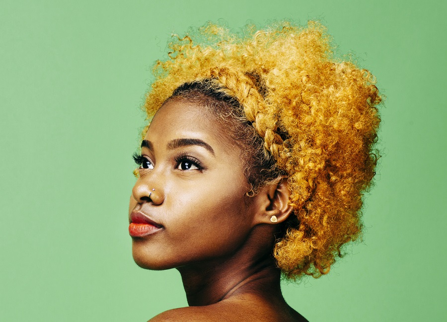 dyed hair for black women