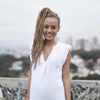 high ponytail braid for women