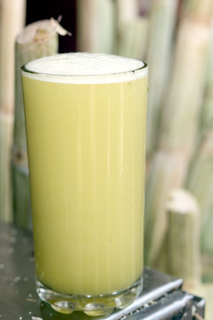 Sugarcane Juice in a glass