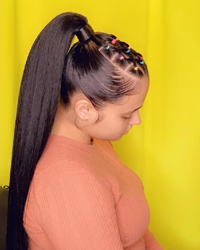 invisible ponytail