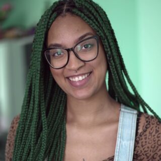 large knotless braids