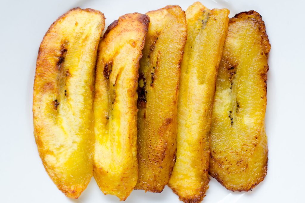 Tajadas (fried plantains)