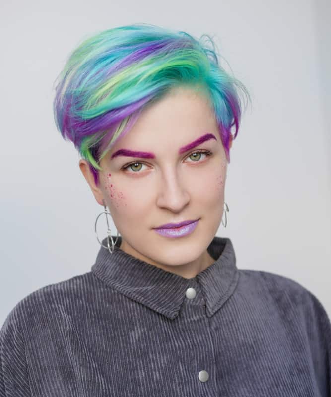 long pixie cut 