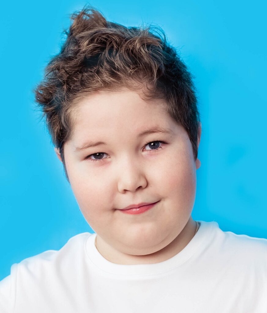 long top short haircut for boy with round face