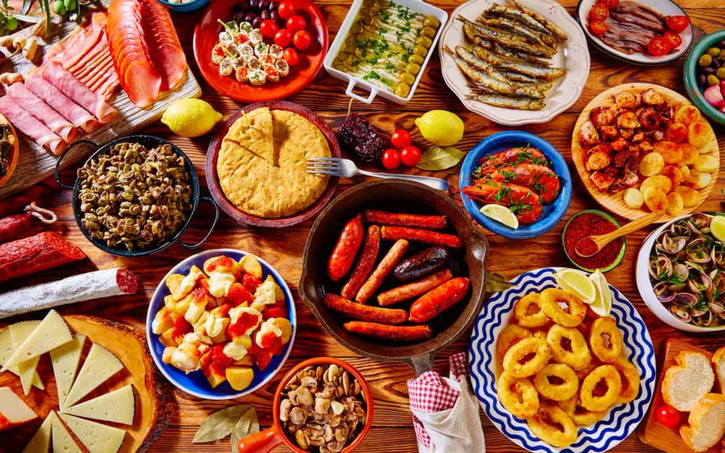 Mediterranean food: tapas