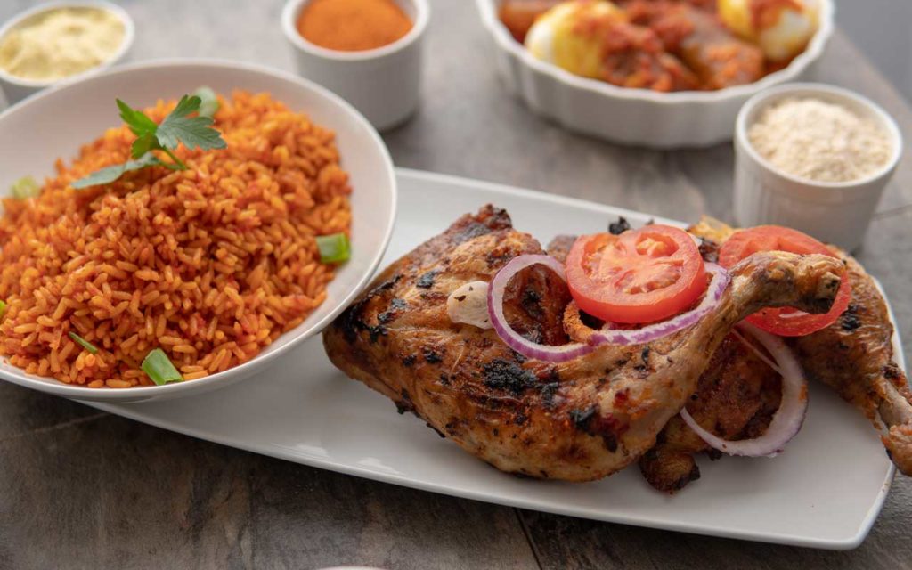 Nigerian food: Jollof Rice