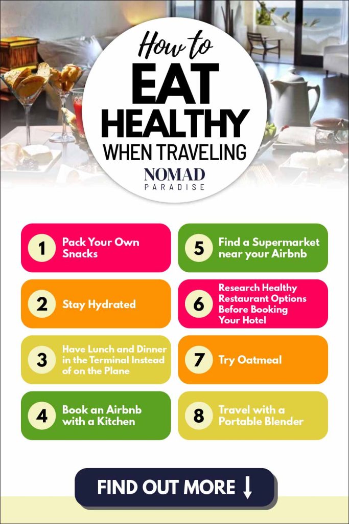 How to Eat Healthy While Traveling - 8 Smart Travel Tips
