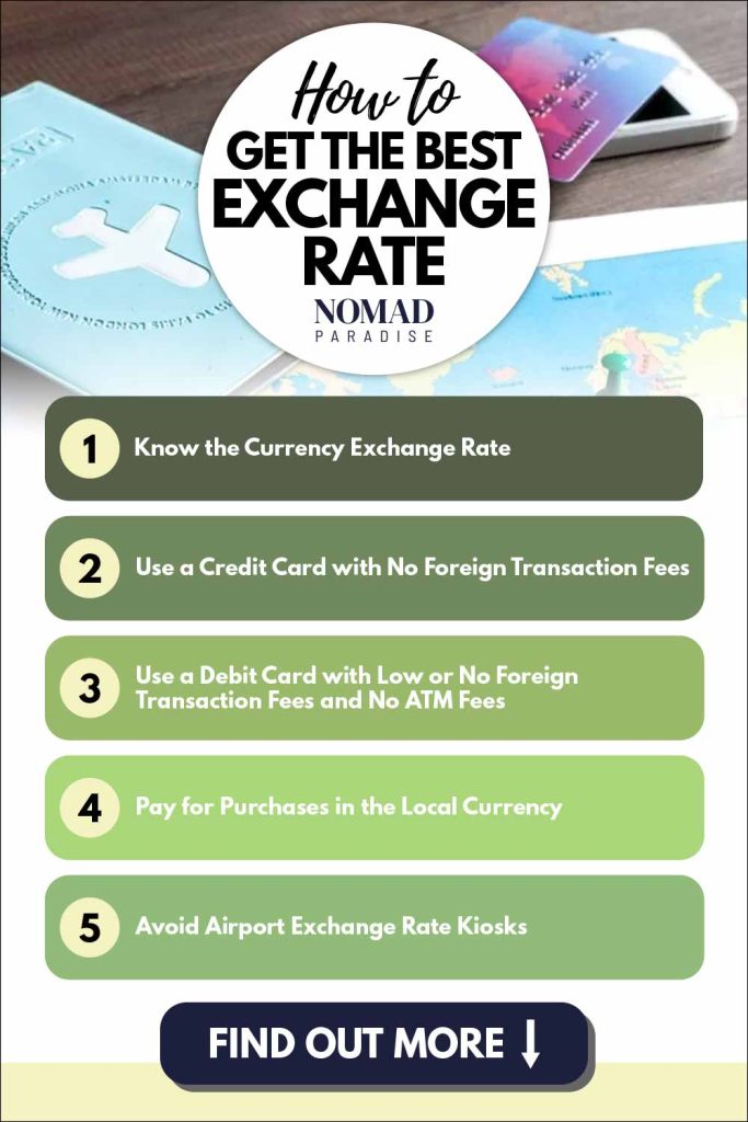 How to Get the Best Exchange Rate While Traveling - 5 Smart Tips
