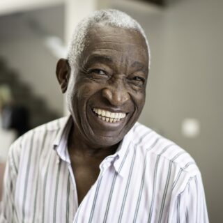 older black man with grey hair