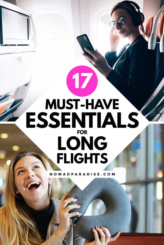 must-have long haul flight essentials