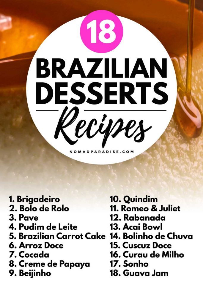 18 Brazilian Desserts Recipes
