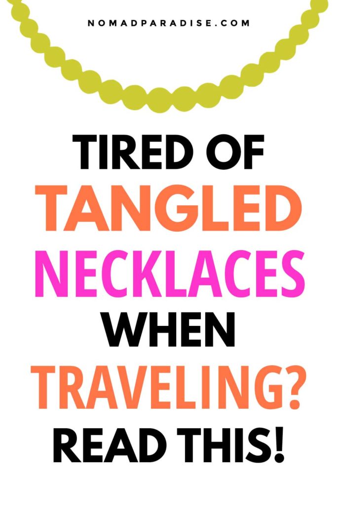 How to Pack Necklaces While Traveling