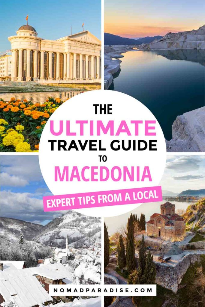 North Macedonia travel blog — from essential Macedonia travel tips to mind-blowing places to visit in Macedonia to ‘is Macedonia safe’ answers, a local shares her top travel guide for useful and fun things to know before traveling to Macedonia. #travelmacedonia #macedonia #skopje #bitola  #ohrid