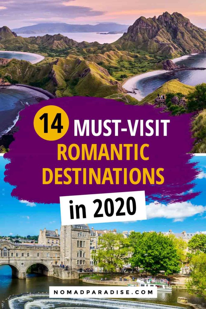 Romantic Destinations to Visit in 2020