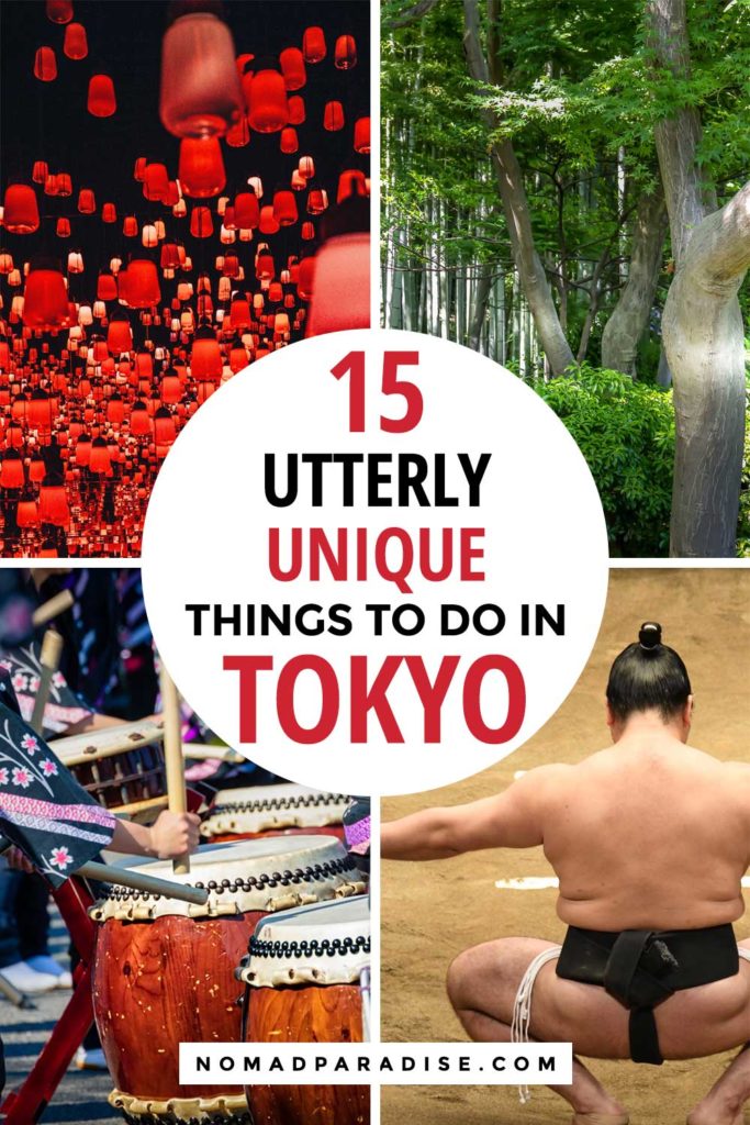 unique things to do in tokyo