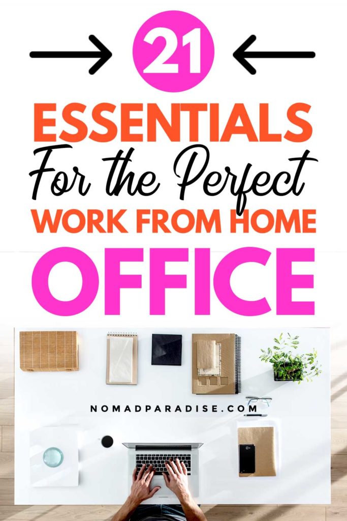 21 Essentials for the Perfect Work From Home Office