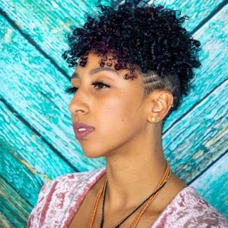 pixie cut for black woman