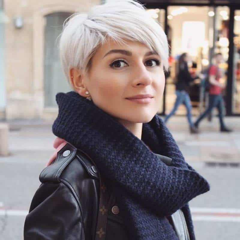 pixie cut for thin blonde hair