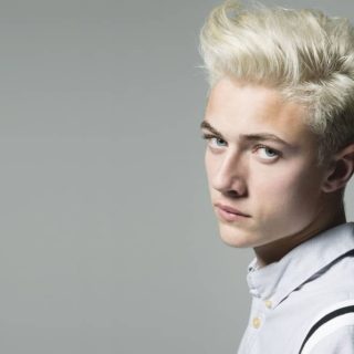 men with platinum blonde hair