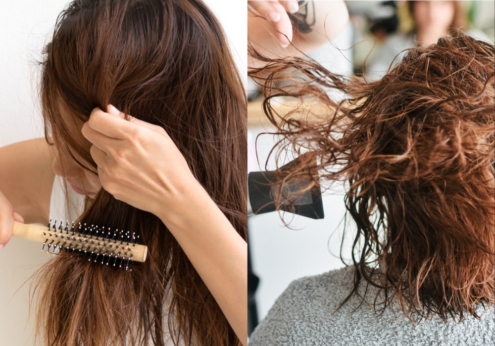 reasons why hair splits at the ends