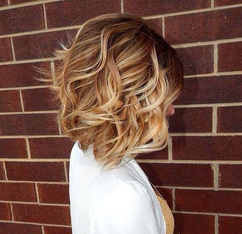 short bob with balayage 