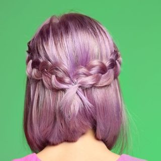 short braids style