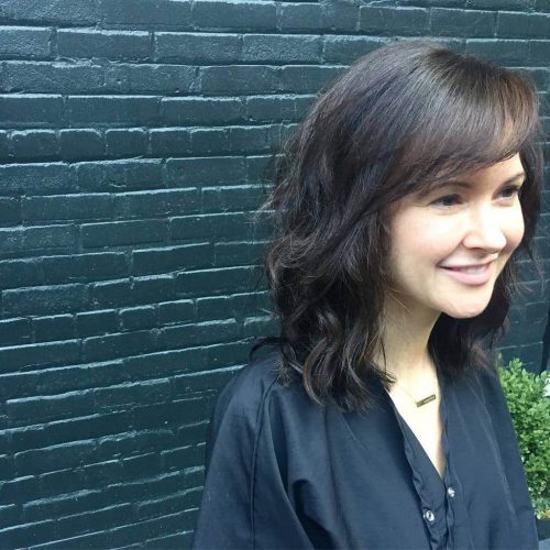 Side Bang short fine hair