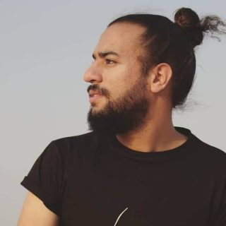 slick back bun for men