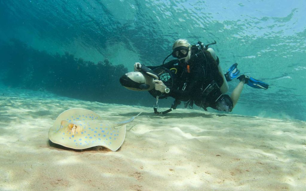 Underwater Scooter Adventure