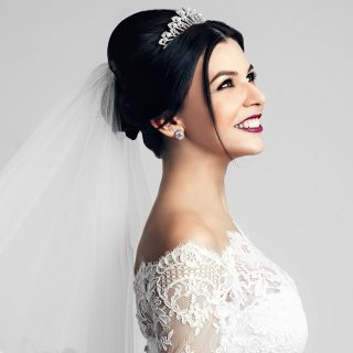 wedding hairstyle for straight hair