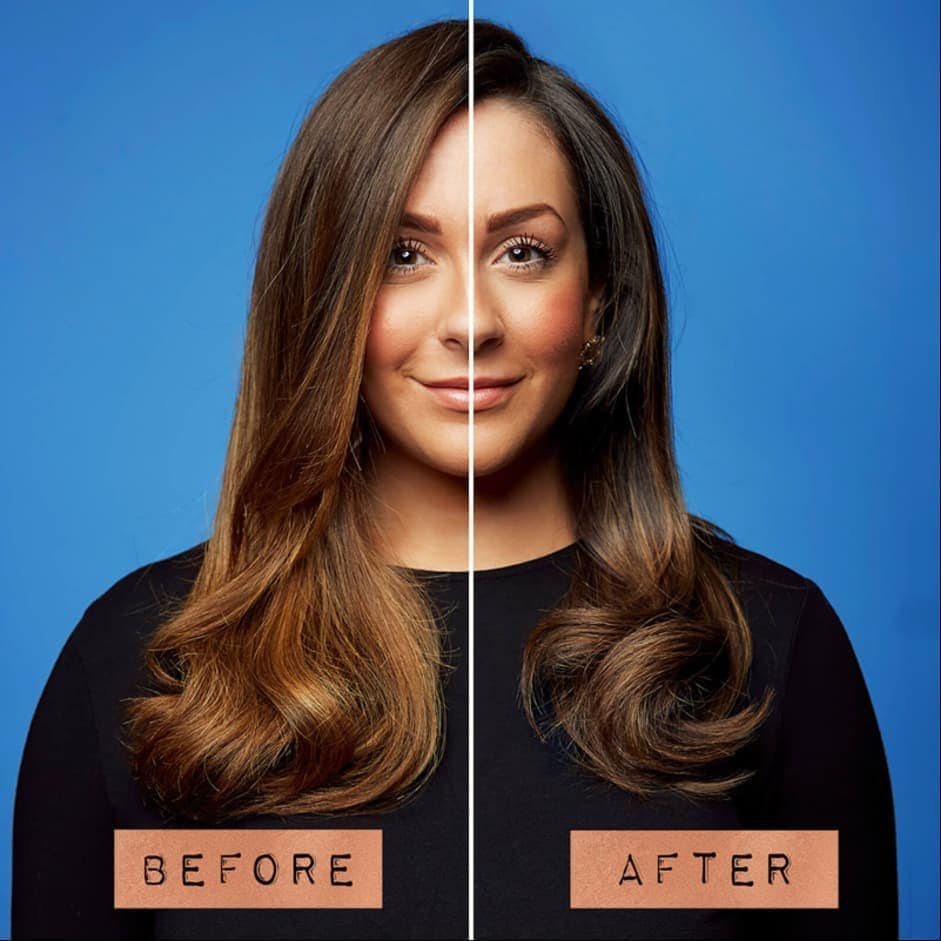effects of blue shampoo on orange hair