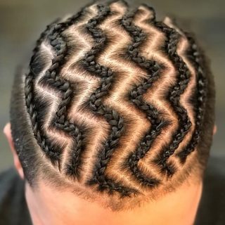 best zig zag braid hairstyles