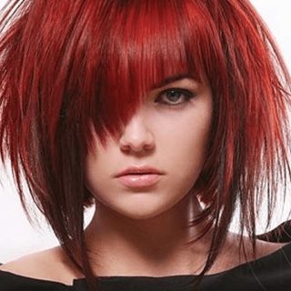 girls favorite short red haircut