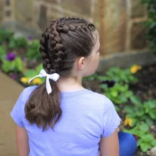 women's popular 2 Dutch braid